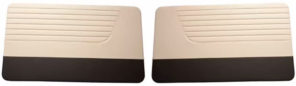 Dørpaneler til Volvo PV444 1955-58 US rød/beige/svart umontert