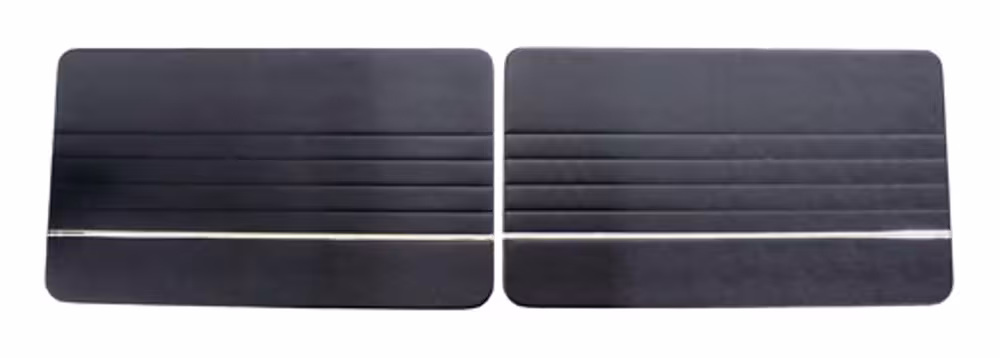 Dørpanel til Volvo PV544 1965-66, svart, venstre