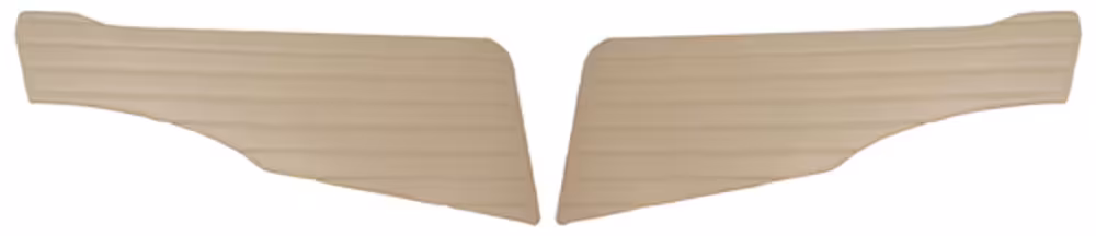 Bakre øvre sidetrekk for Volvo PV444L 1957 Export rød/beige