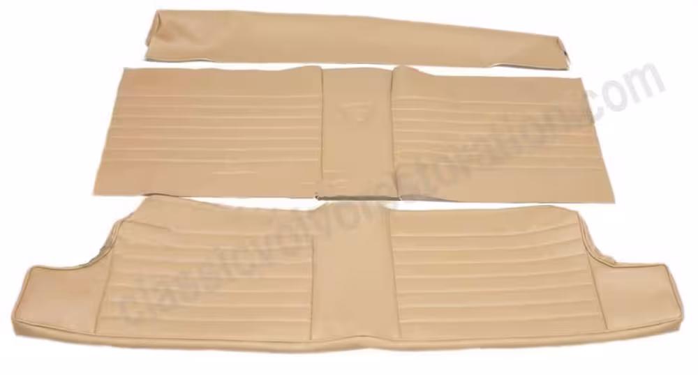 Baksetetrekksett til Volvo 1800, 1800E, 1800ES beige/brun