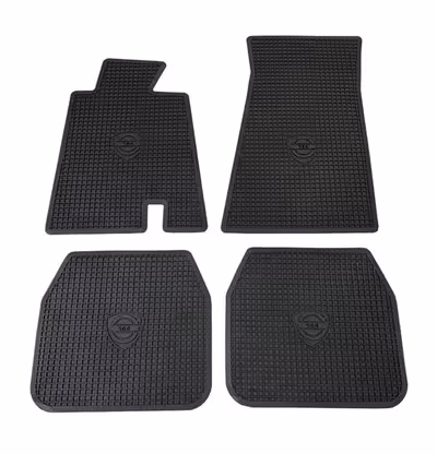 Mattenset Accessoires voor Volvo 164 1973-74, zwart rubber