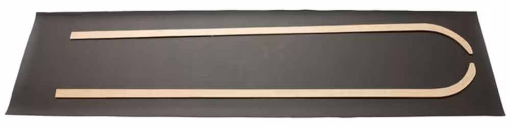 Paneler B-stolpe for Volvo PV544 1965, svarte