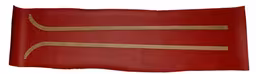 Paneler B-stolpe for Volvo PV544B 1960-61, røde