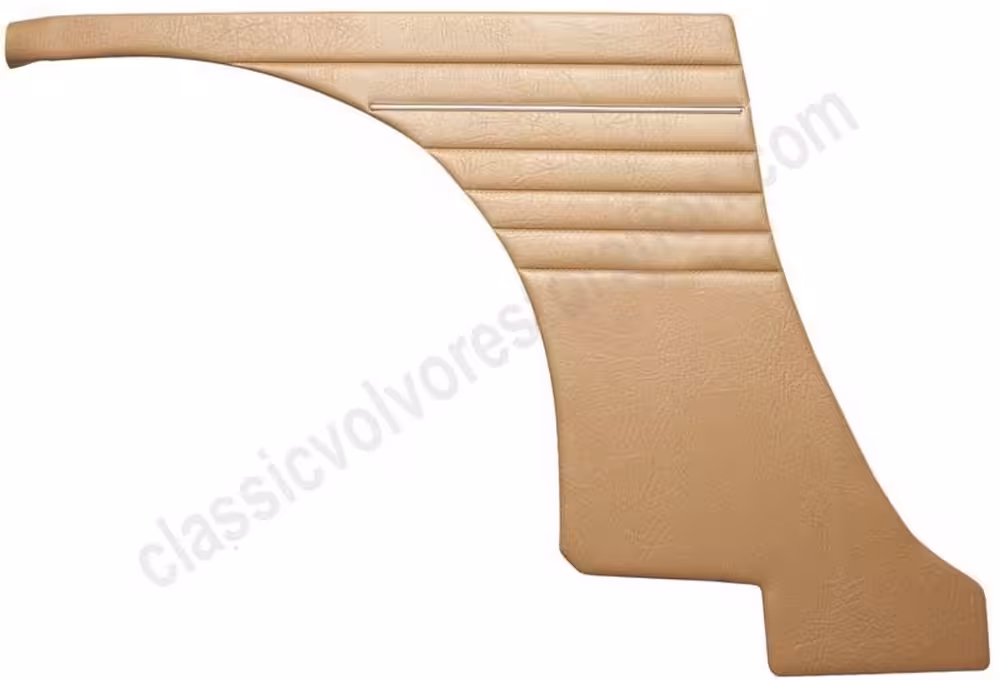 Bakpaneler for Volvo 1800E 1970-71 gull metallic