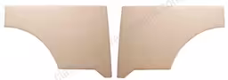 Paneler Bakside for Volvo Duett 1962-63 nougat