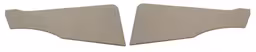 Paneler bak øvre side for Volvo PV444LS 1957, gråbeige