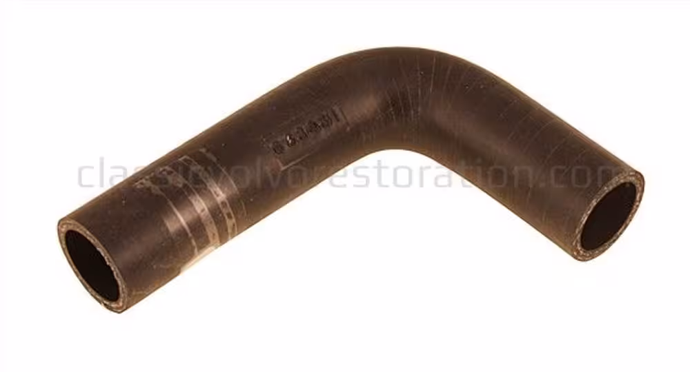 Radiatorslange øvre/nedre for Volvo B18 -66 SILIKON