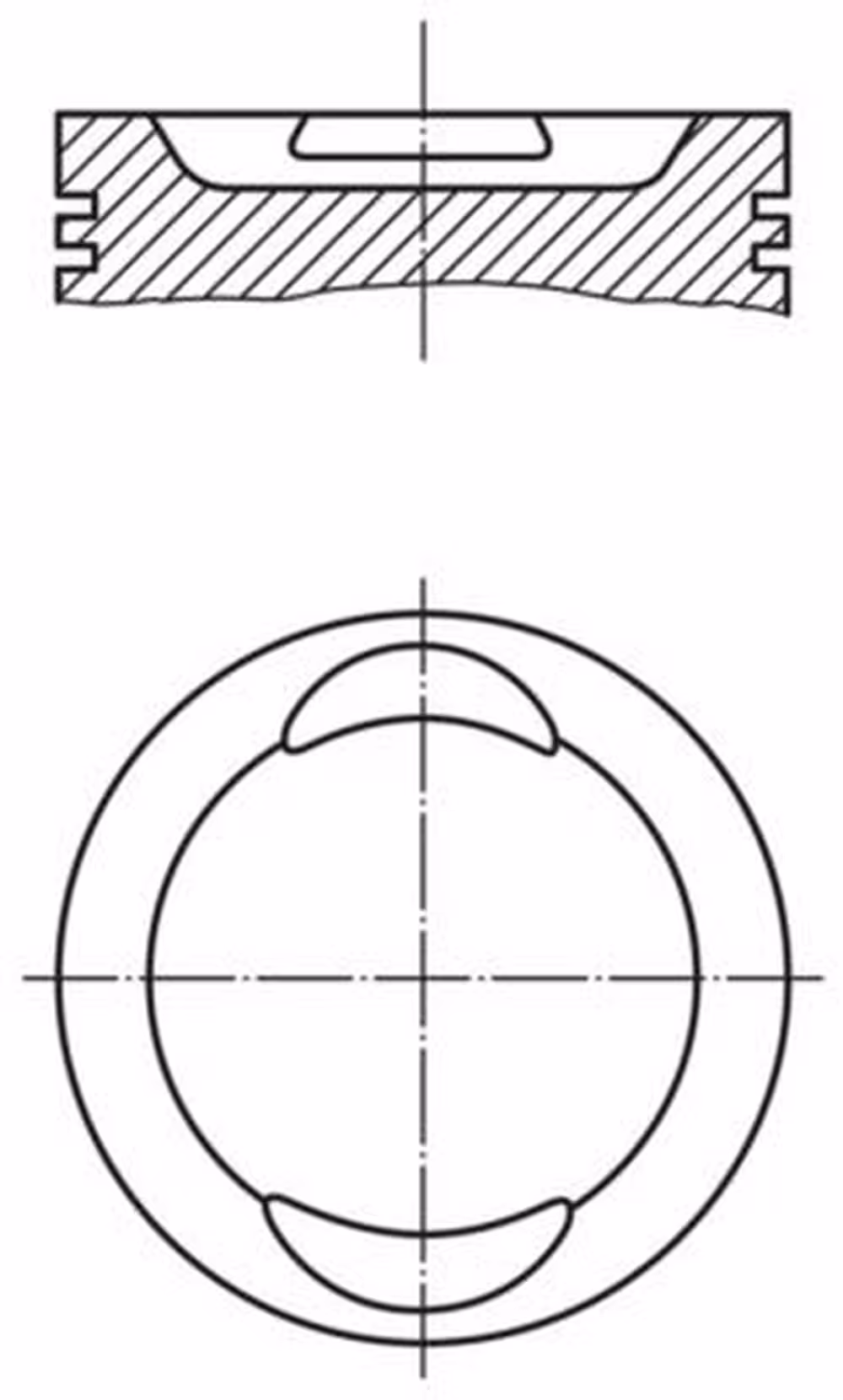 Stempel B230K +0,6 mm for Volvo 240, 740, 760