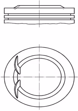 Kolv Volvo 850,C70,S40,S70,V40,V70 97-2000 — Piston