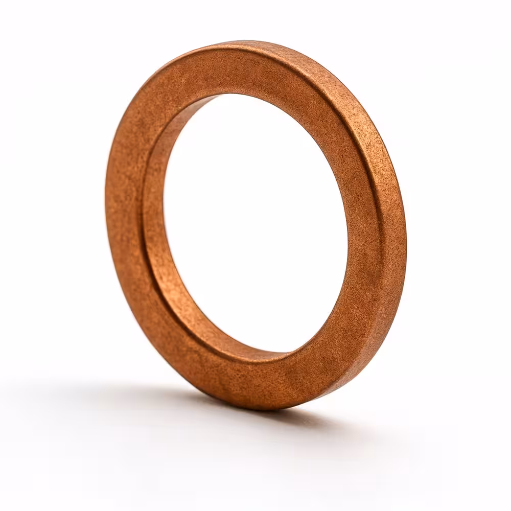 Kobberskive 10x14,5 mm bremseslange, fleksibel for Volvo Amazon, Amazon Kombi