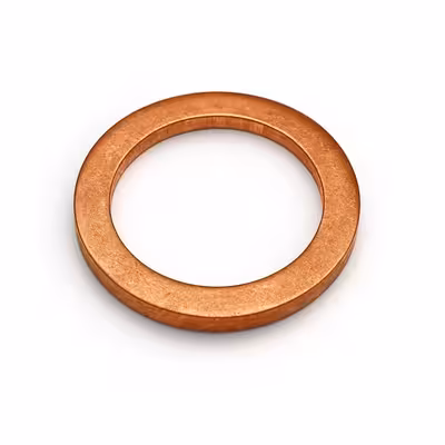 Kupferdichtung 10x14,5 mm Bremsschlauch, flexibel für Volvo Amazon, Amazon Kombi