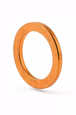 Kobberskive 8,3x11,7x0,8 mm for Volvo 240, 260, 262, 740, 760, 940, S40, V40