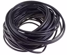 Plastslange svart PVC d=8 D=9 for Volvo Amazon, Amazon Kombi, 140, 164, 850, 940