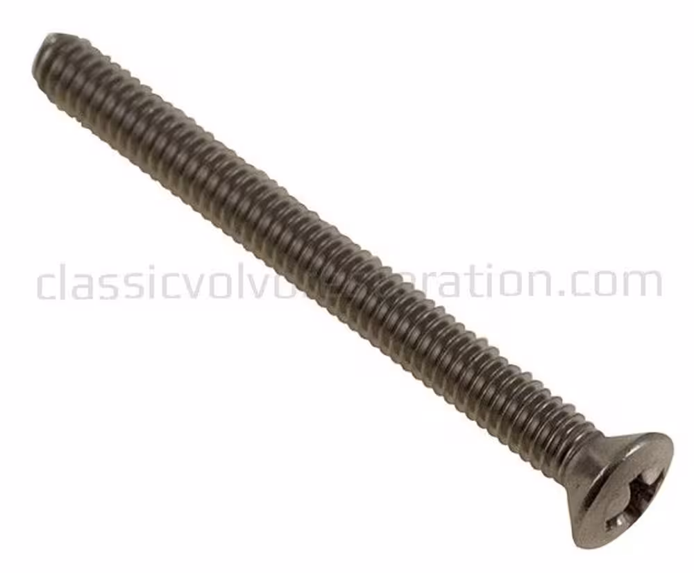 ⚠ MANUELL GJENNOMGANG PÅKREVD — Skrue UNC 6-32x1 3/4" (44,5 mm) baklykt for Volvo PV