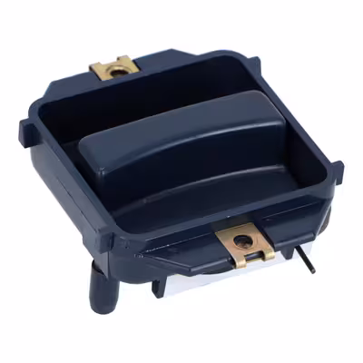 Achterbankvergrendeling blauw voor Volvo 740, 760, 940, 960, links