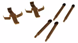 Monteringssett for bakre bremseklosser til Volvo 240, 260, 262, 740, 760, 780, 940, 960, ATE