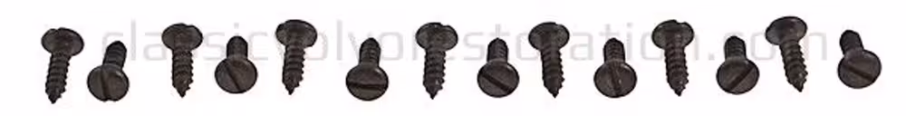 Kick panel mounting kit for Volvo PV444, Duett, 1947-53
