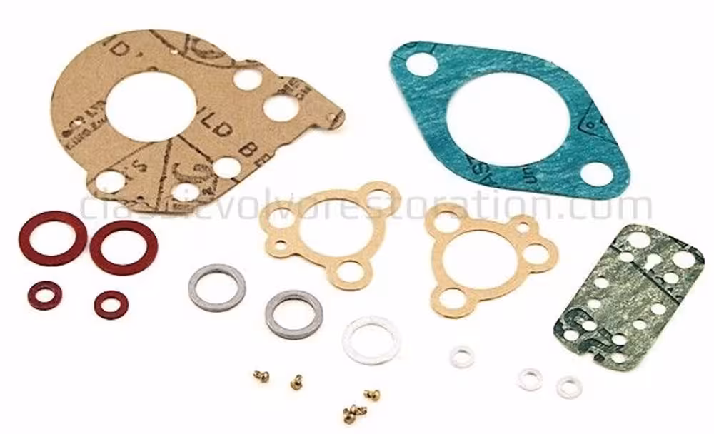 Tetningssett forgasser Zenith 30 VIG 9 B4B for Volvo Duett 1953-56