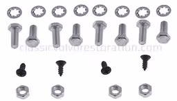 Skruesett lampehus/skjerm for Volvo PV444, PV544, Duett