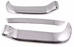 Frontfangersett -64 for Volvo 1800, 1800S, rustfritt stål, 3 deler