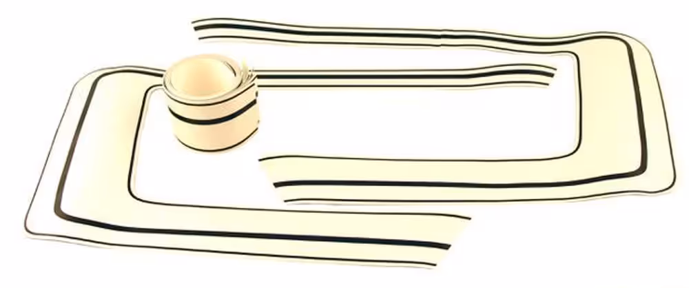 Stripesett for Volvo 140, 164 GT-lys
