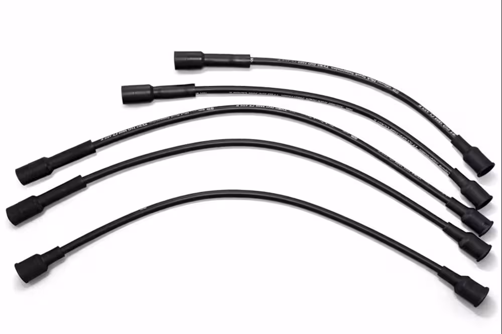 Tennkabelsett GTS for Volvo B18, B20, svart
