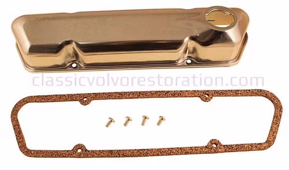 Kit de cache-culbuteurs zinc pour Volvo B18, B20, 1965-76