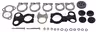 Exhaust system replacement kit (suspension component)