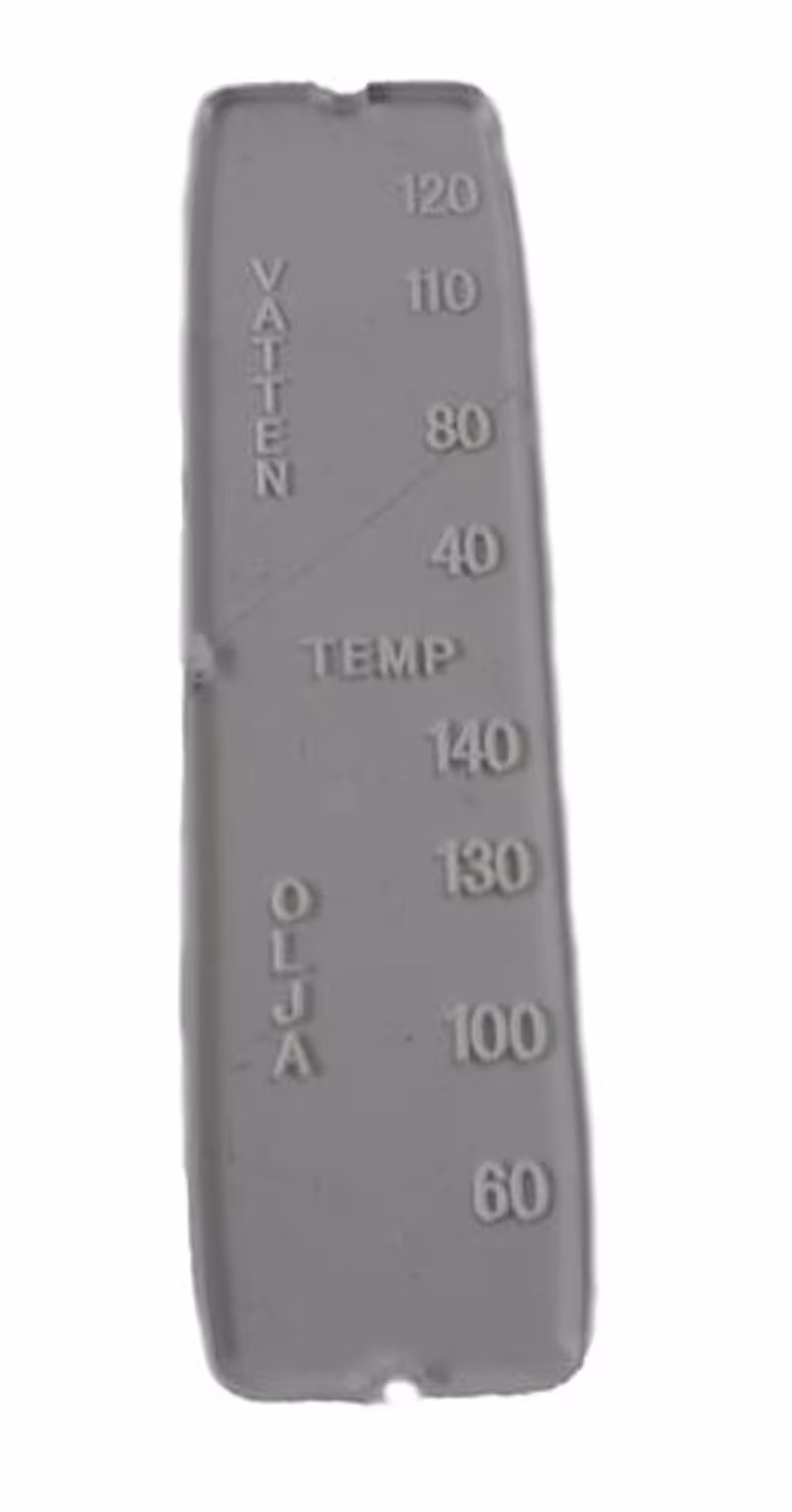 Glass til temperaturmåler vann og olje til Volvo 1800, (°C), 1961-68