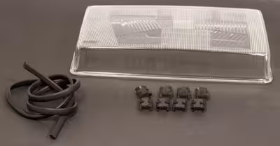 Koplampglas voor Volvo 240, 260, 262, 240 1981-93, rechts