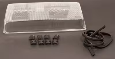 Koplampglas voor Volvo 240, 260, 262, 240 1981-93, links