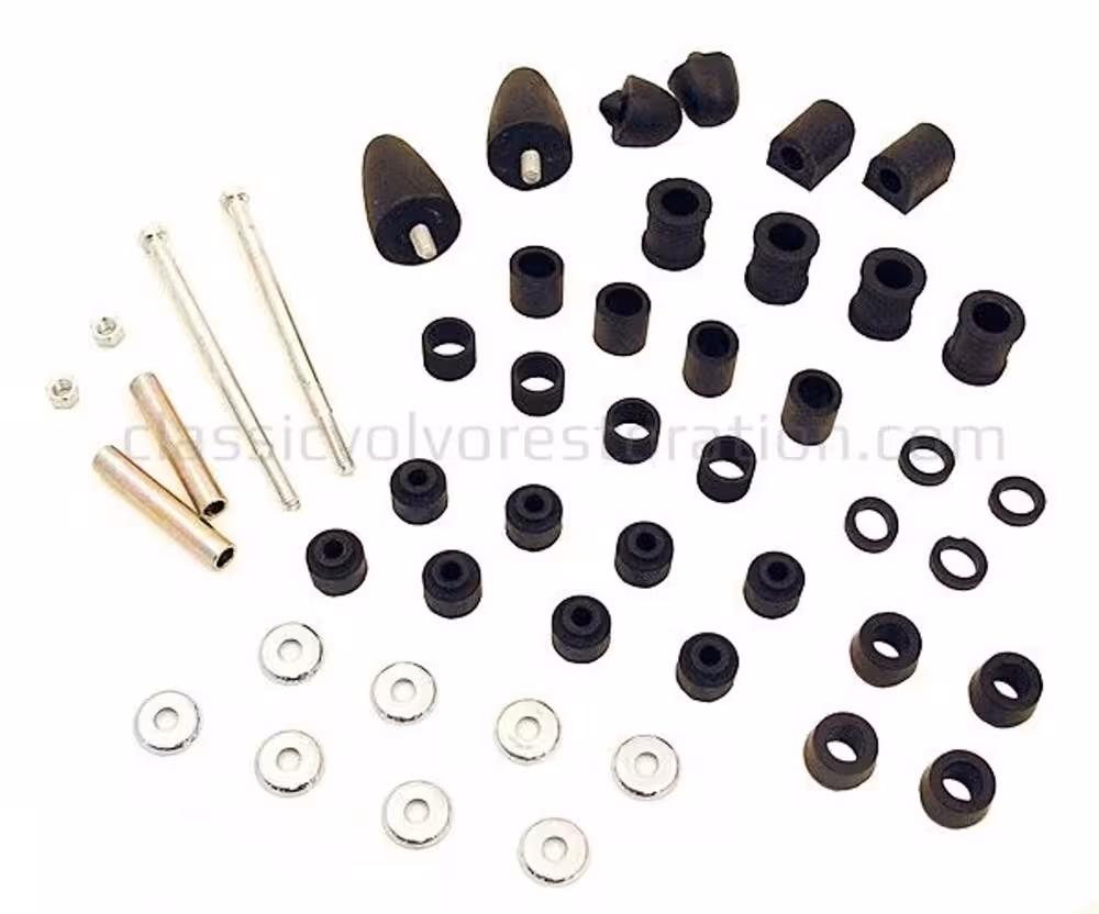 Front suspension bush kit for Volvo PV, Duett, 1962-68