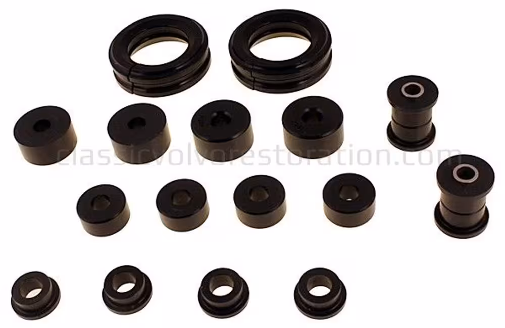 Bakre foringssett for Volvo Amazon, -1966, 1800, -1965, Spicer, polyuretan, 40 mm