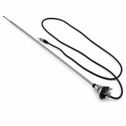 Antenn teleskop universal kromad med rund bas, Volvo OE 2154715, art.nr 81595273