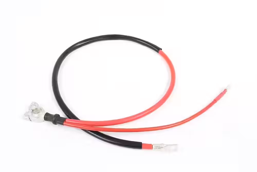 Batterikabel + for Volvo 240, 245, 260, 262, 265, 265 1978-86 (4cyl)