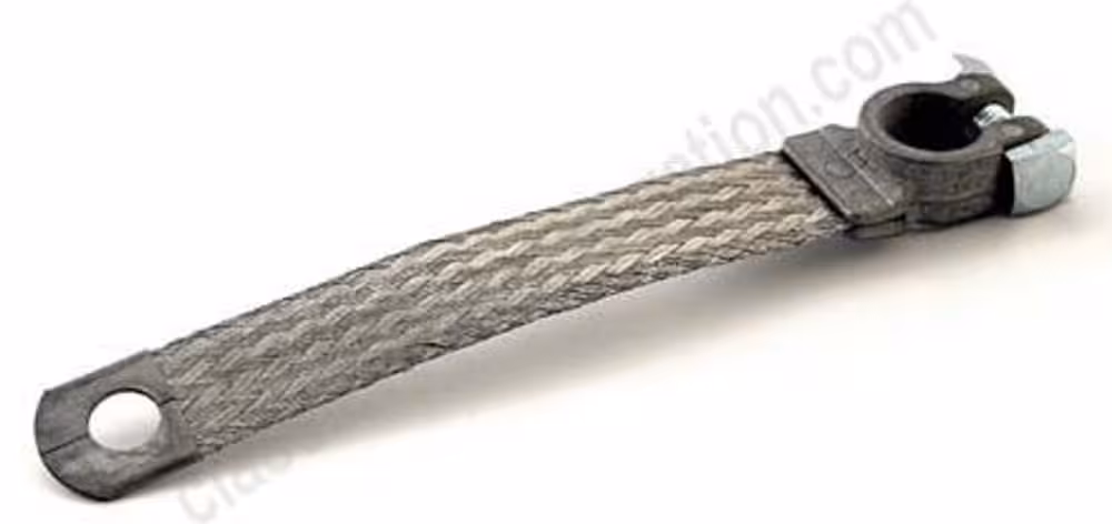 Jordledning batterihus for Volvo Amazon, Amazon Kombi, lengde 6"-150 mm