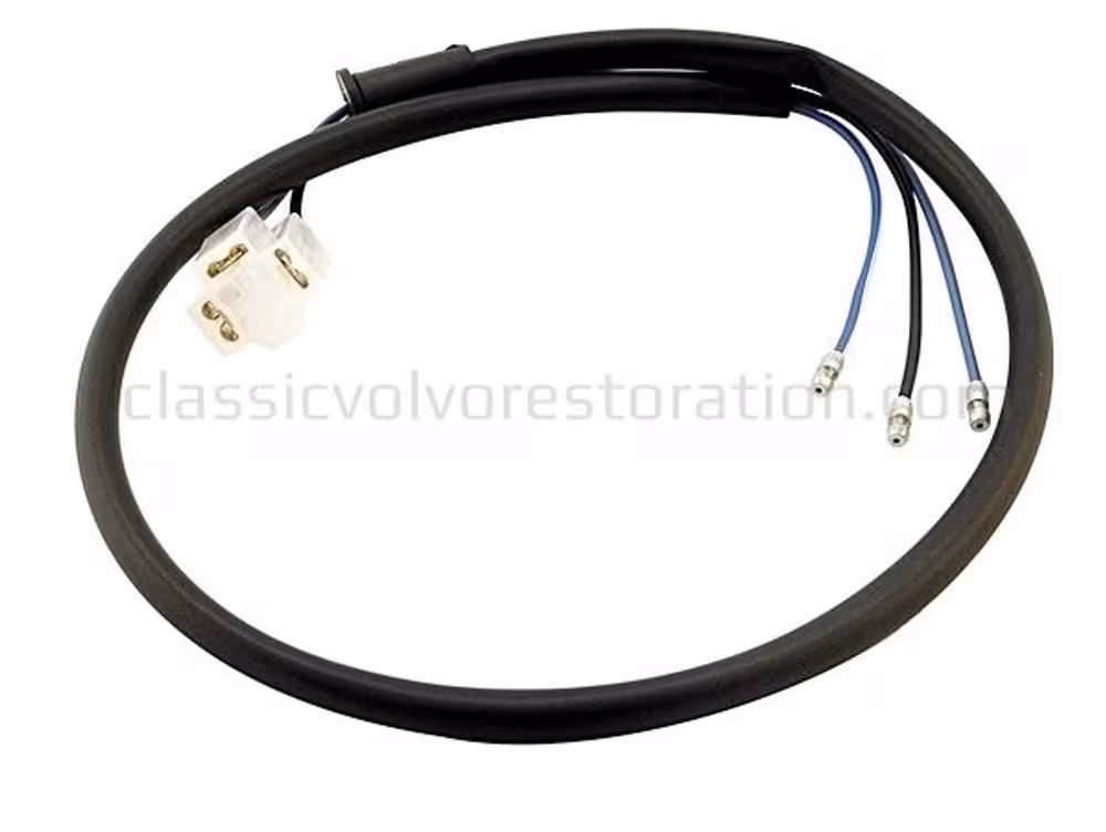 Ledningsnett for frontlykter til Volvo 1800E, 1800ES, kabler side om side