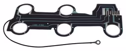 Kretskort bak for Volvo 740, 760 1982-89, venstre