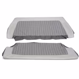 Rear seat cover for Volvo Amazon 2-door, 1963-64, grey