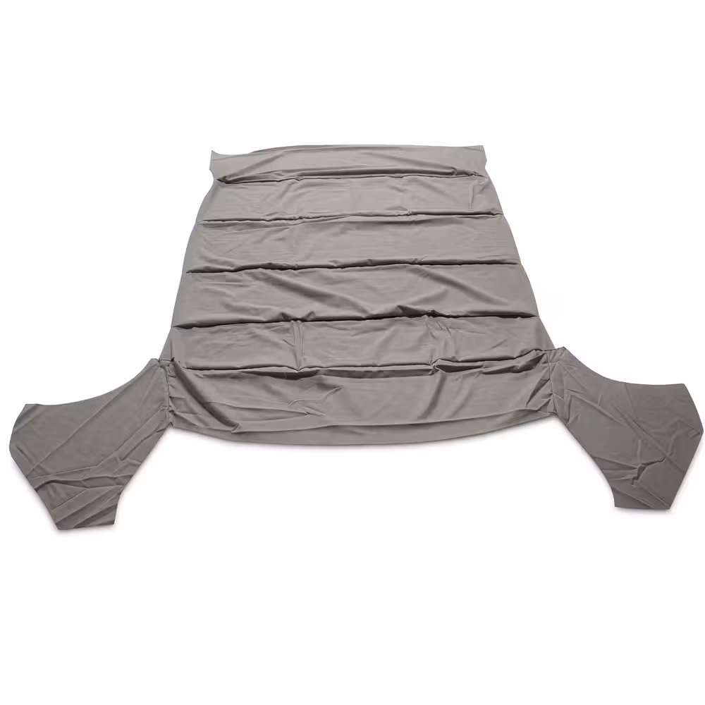Headlining for Volvo Amazon B16 1957-61, brushed grey fabric without moulding