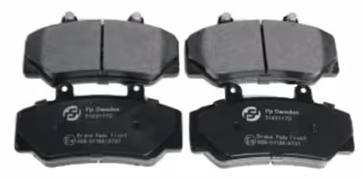 Remblokken voor de voorwielen van Volvo 740, 760, 780, 940, 960