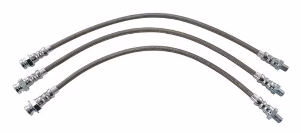 Bremsslangesett for Volvo Amazon B16, B18-, metallflettet