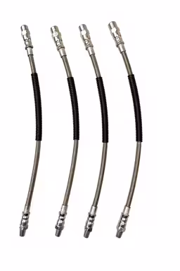 Bremsslangesett til Volvo S60, S80, V70 II, metallflettet
