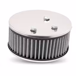 Luftfilter SU 3-bult High Performance Rostfri bakre till Volvo B18, Volvo OE 672281HP-SS, art.nr 101601509