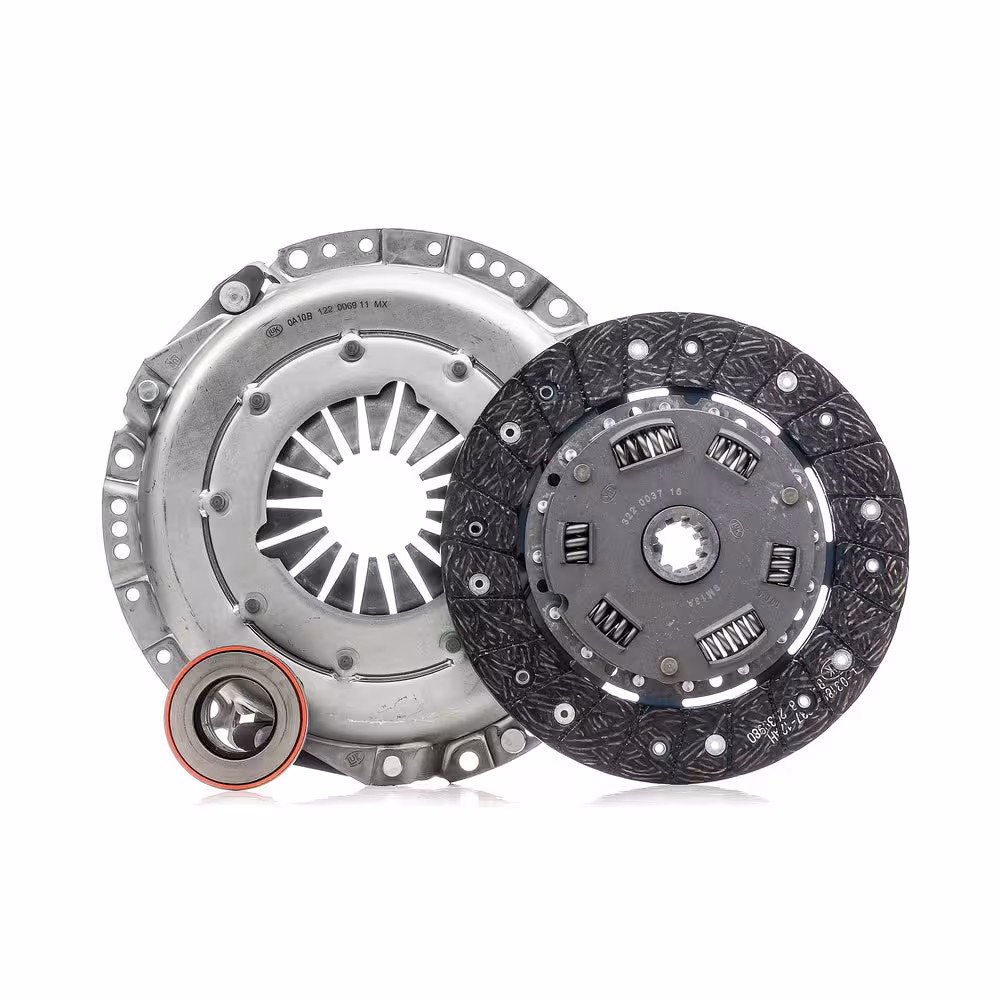 Clutchsett med utrykningslager B18, B20 til Volvo PV, Duett 210, Amazon, 1800, 140, 240, 220 mm