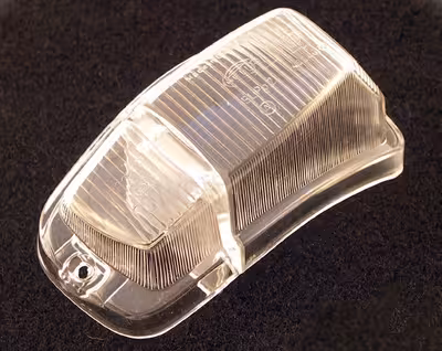 Blinkerglas für Volvo Amazon, weiß/weiß, links