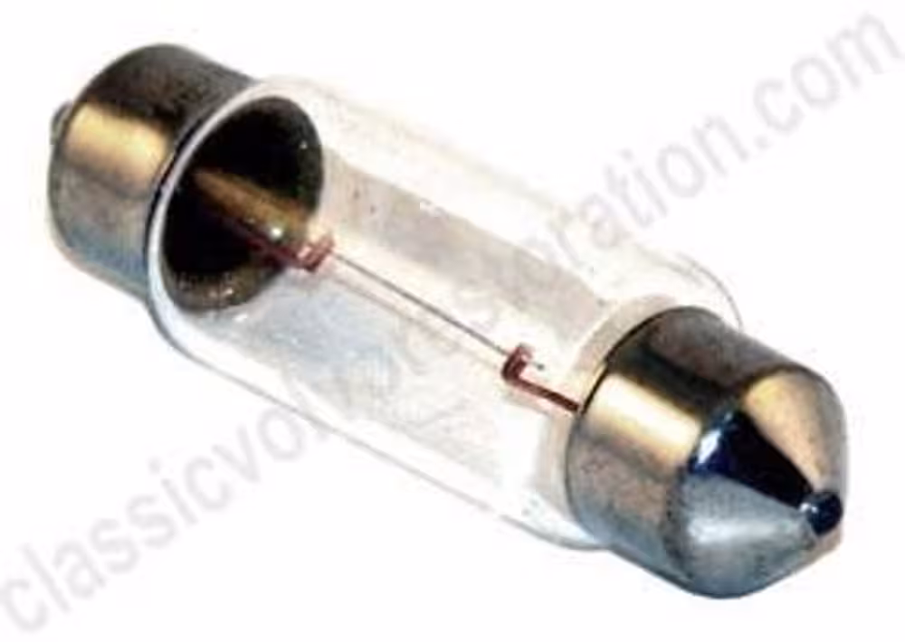 Glødelampe 12V 10W 40x11mm S8 universal