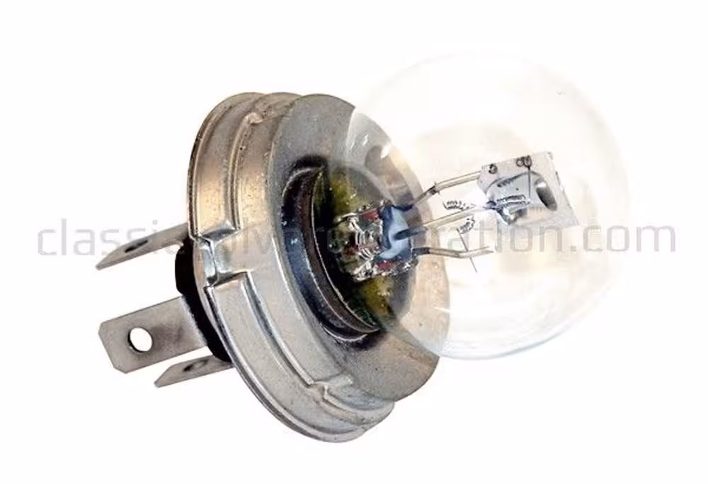 Frontlyspære 6V 45/40W P45T sokkel for Volvo Amazon, Amazon Kombi