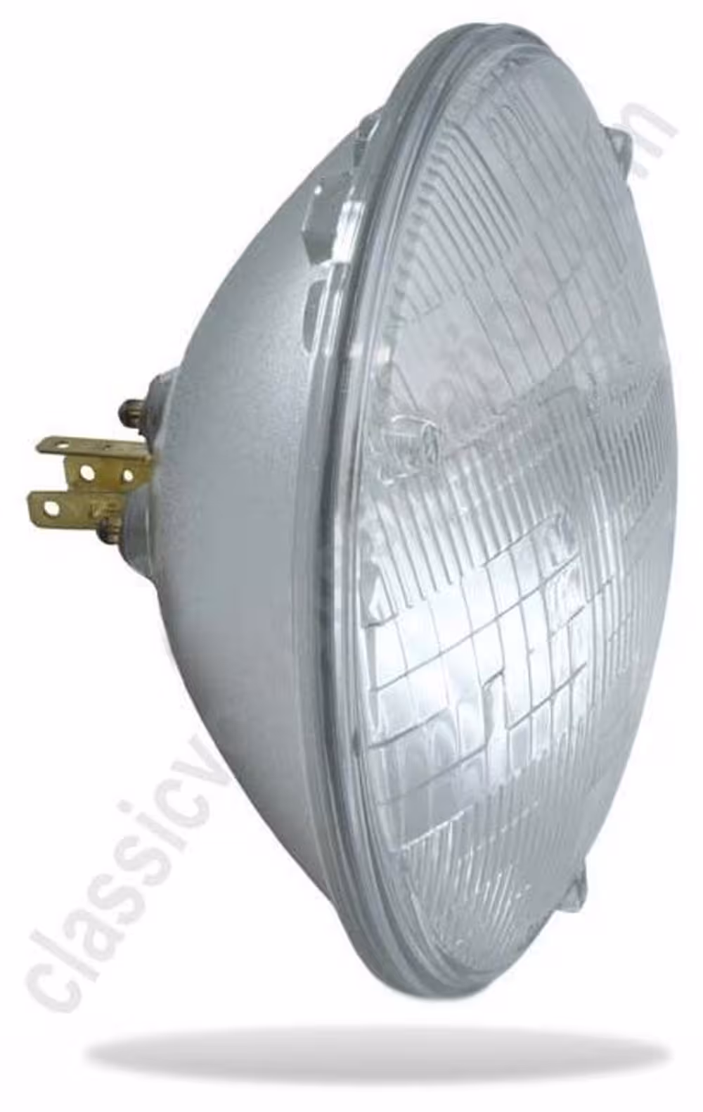 Frontlykter 12V halogen med lukket strålekrans