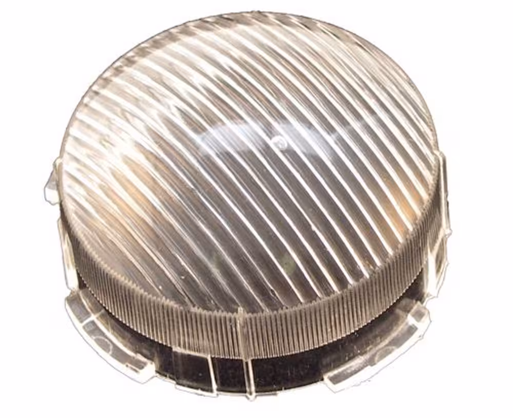 Blinklysglass til Volvo 1800, USA, hvitt